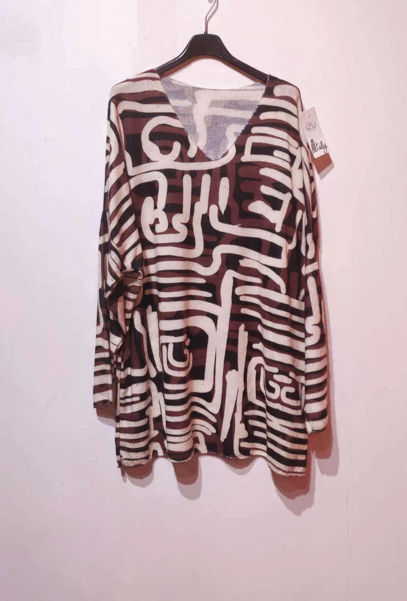 Pull imprimé - Image 1