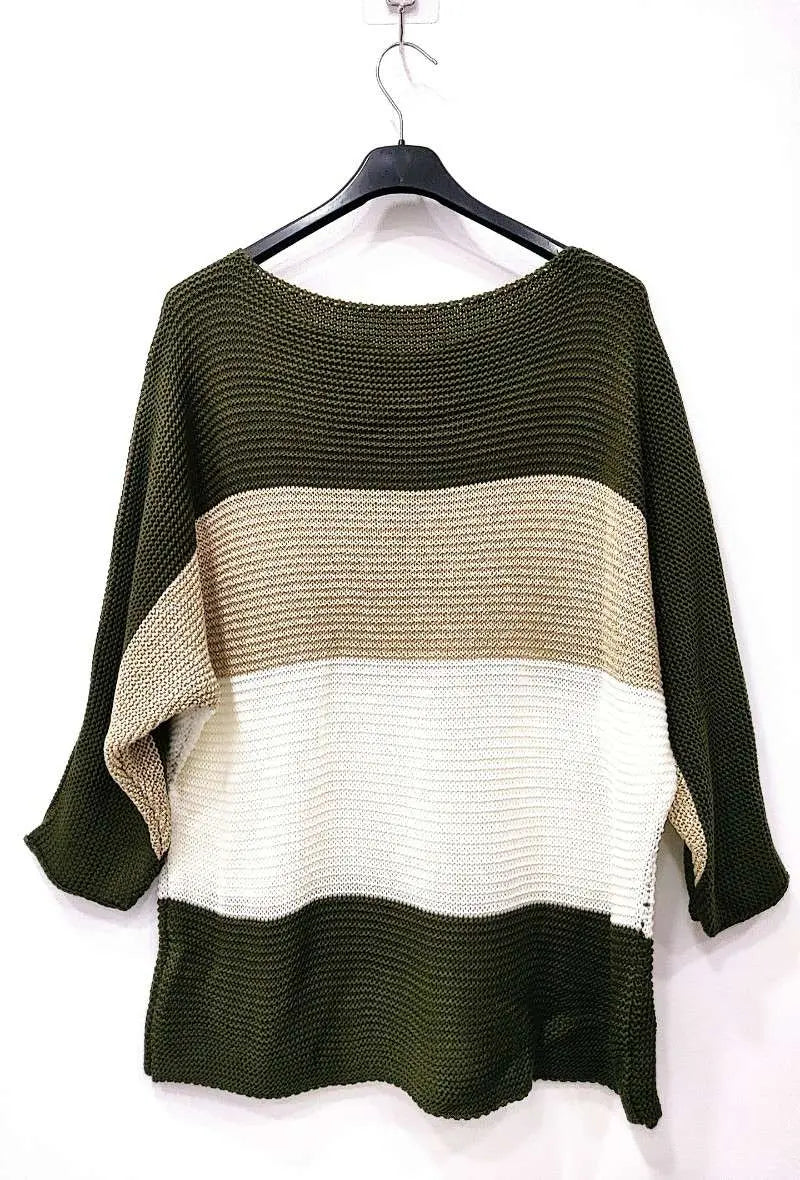 Pull rayé Les pépites de Christelle