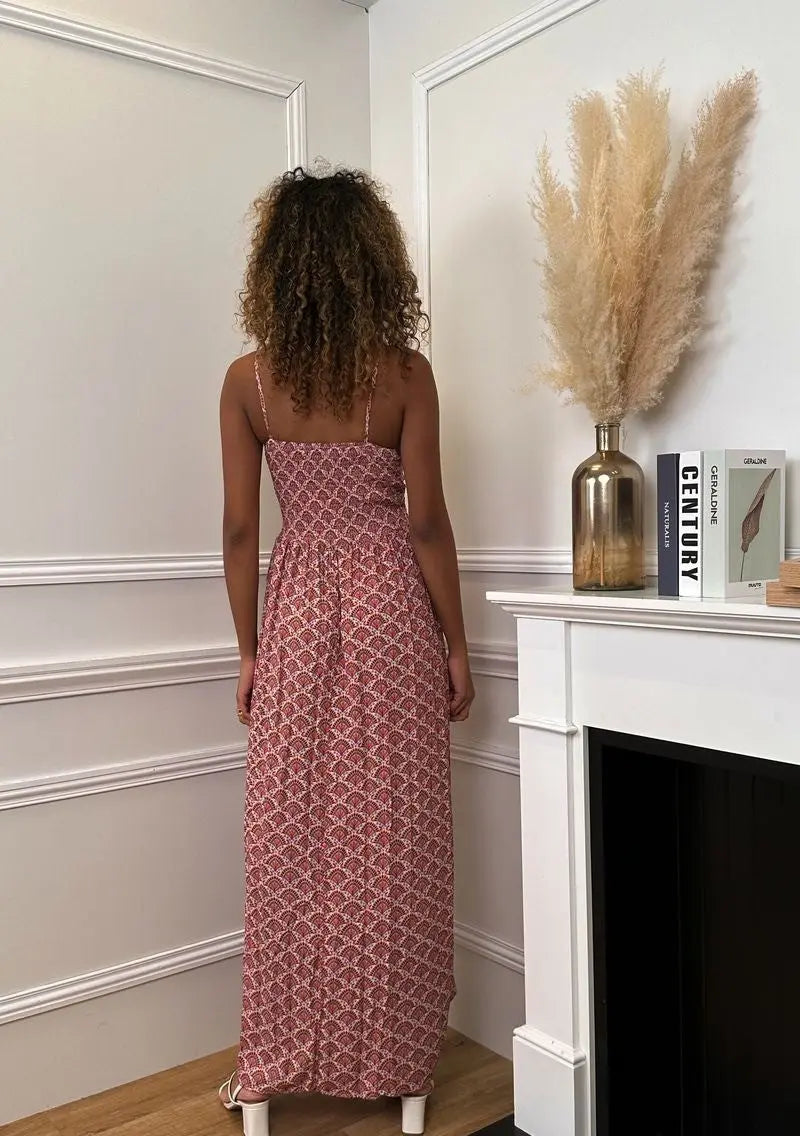Robe bretelles cache-cœur Les pépites de Christelle