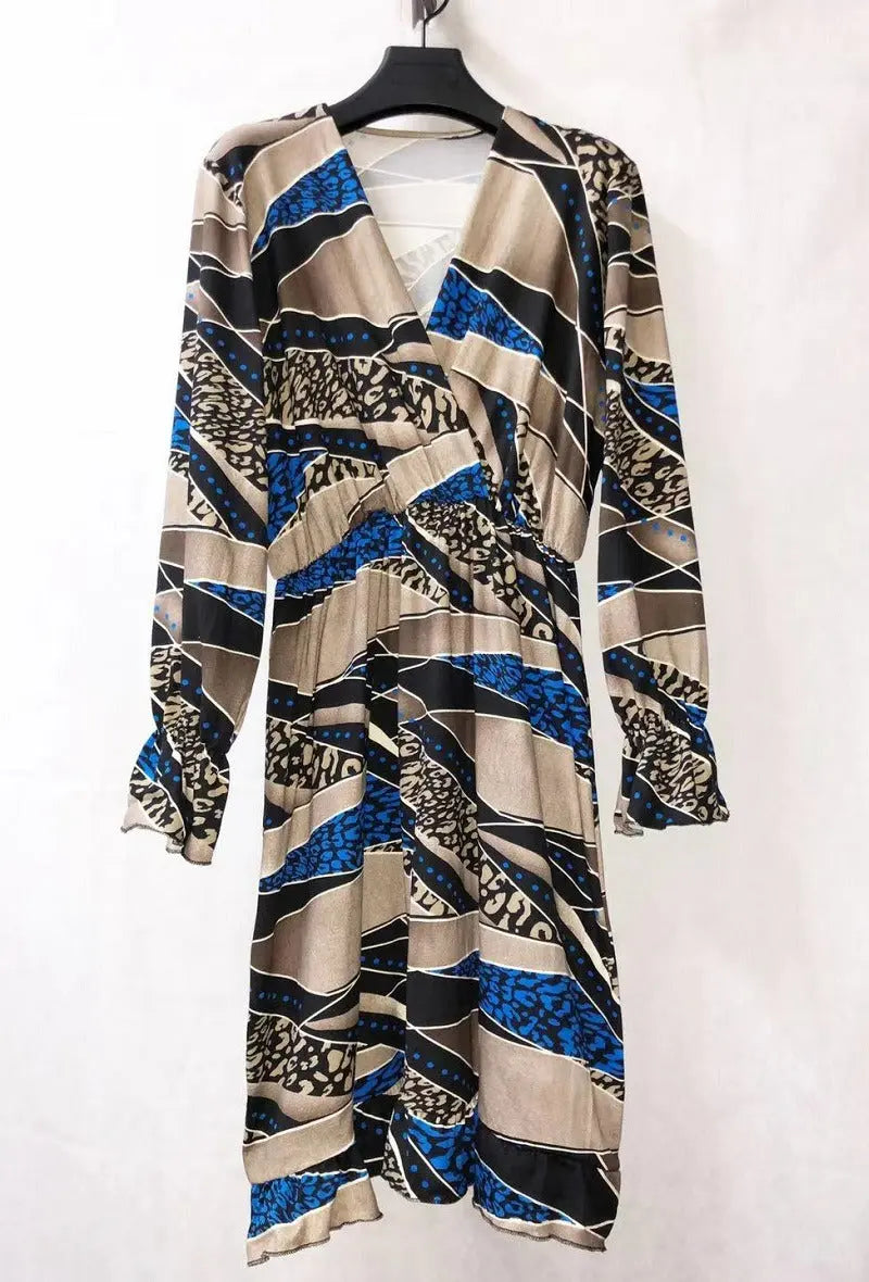 Robe courte imprimée