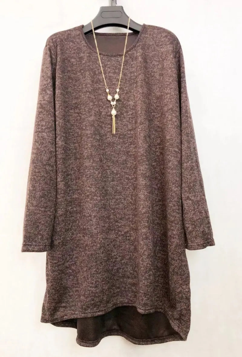 Tunique pull avec collier - Image 1