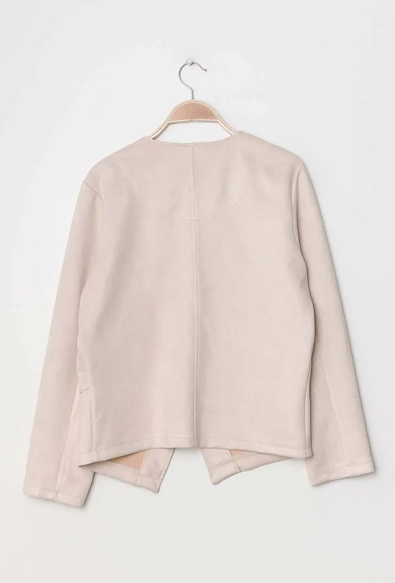 Veste effet daim Les pépites de Christelle