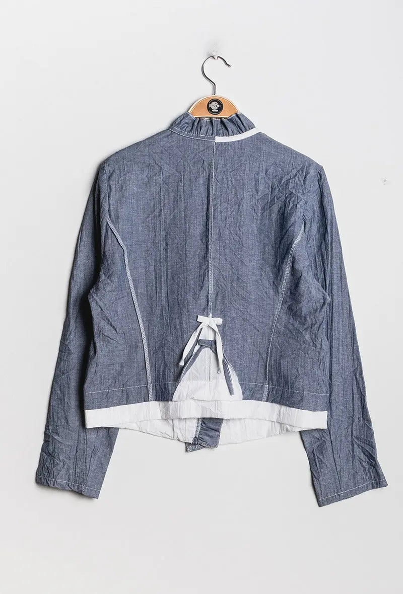 Veste effet froissé - Image 2