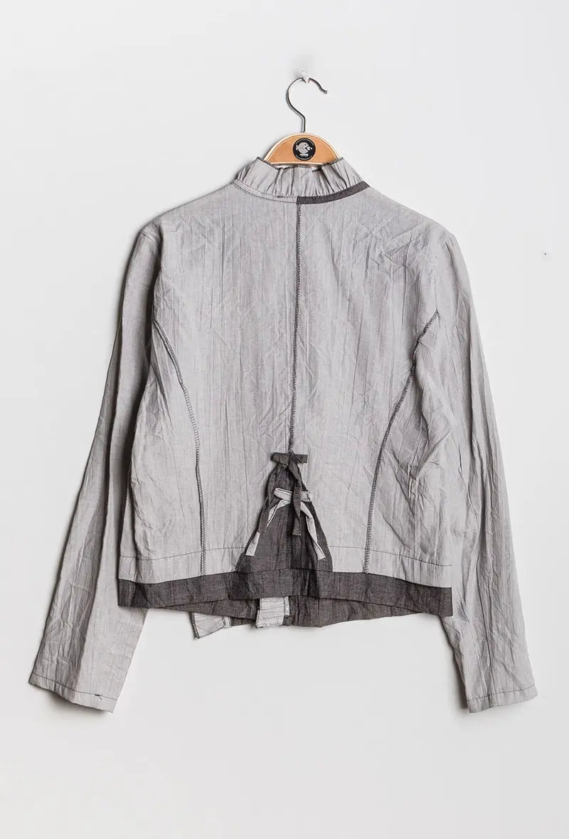 Veste effet froissé - Image 4