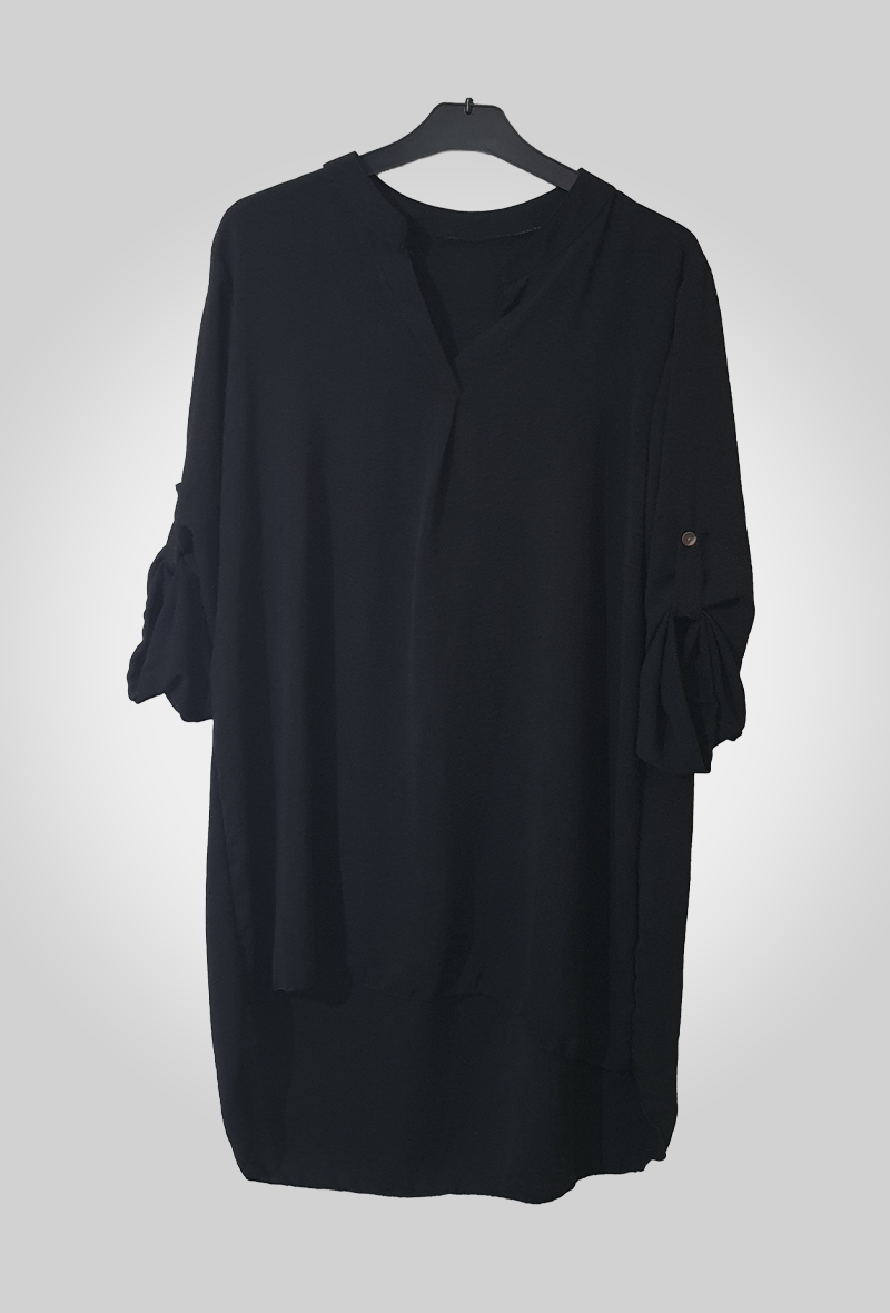 Chemise avec Manches Boutonnées