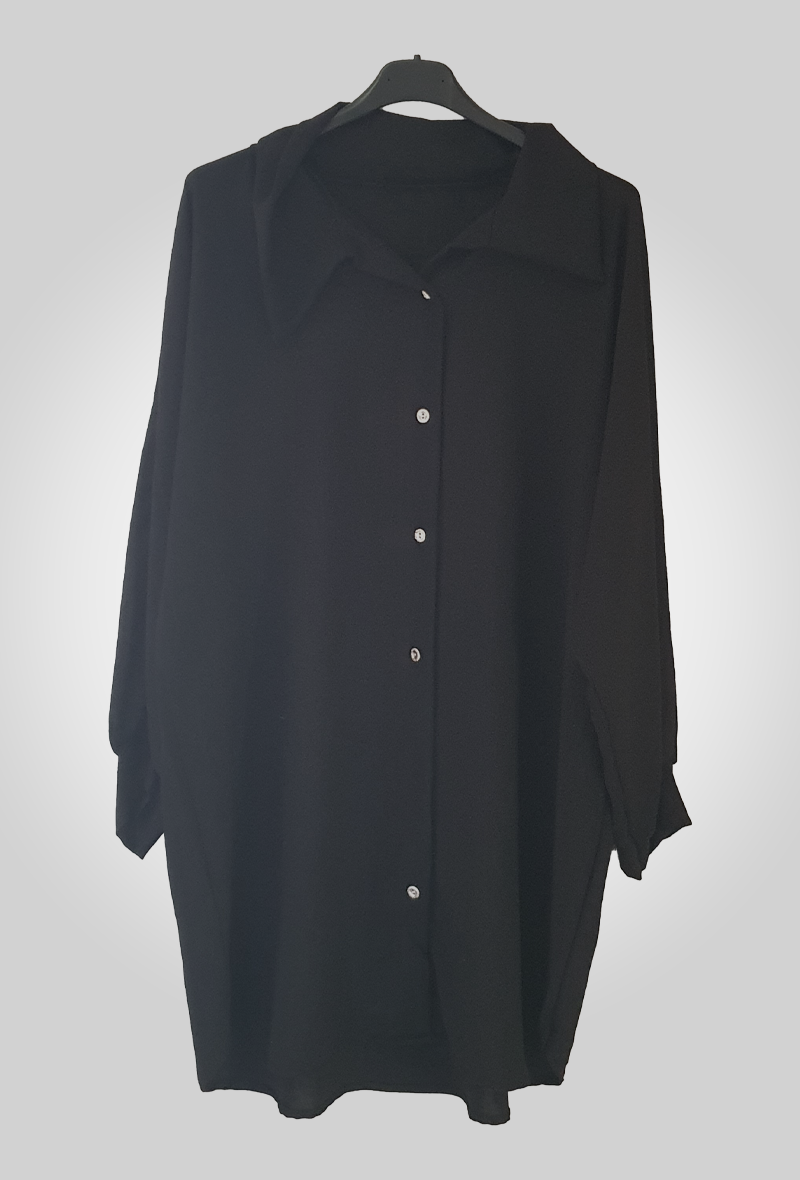 Chemise Oversize à Boutons