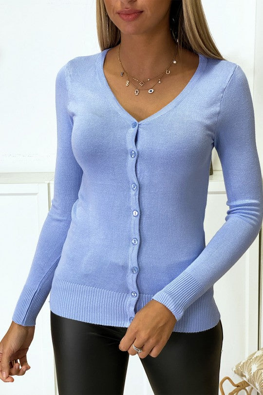 Gilet souple à boutons - Image 5