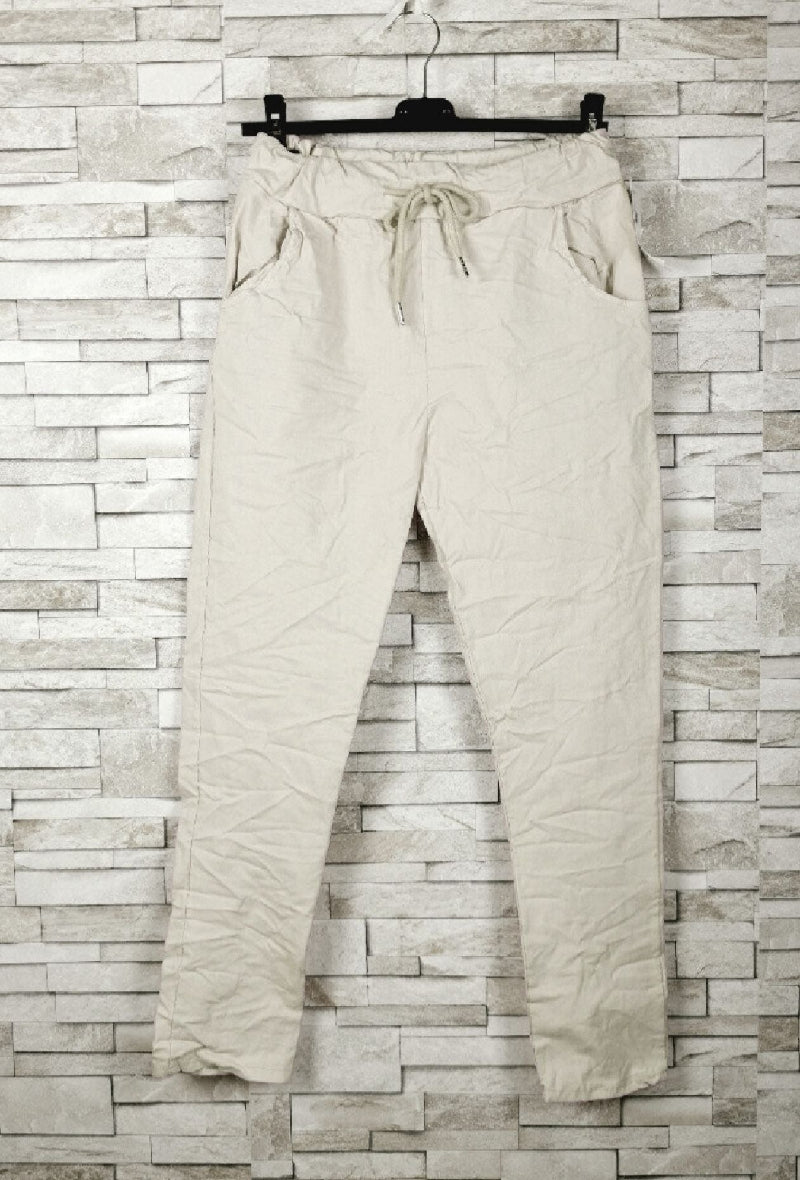 Pantalon froissé