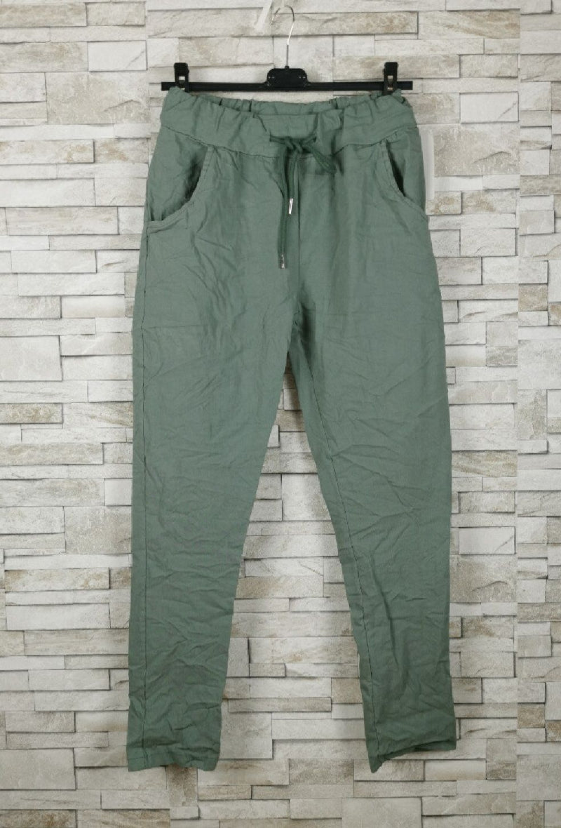 Pantalon froissé de couleur kaki
Les pépites de Christelle