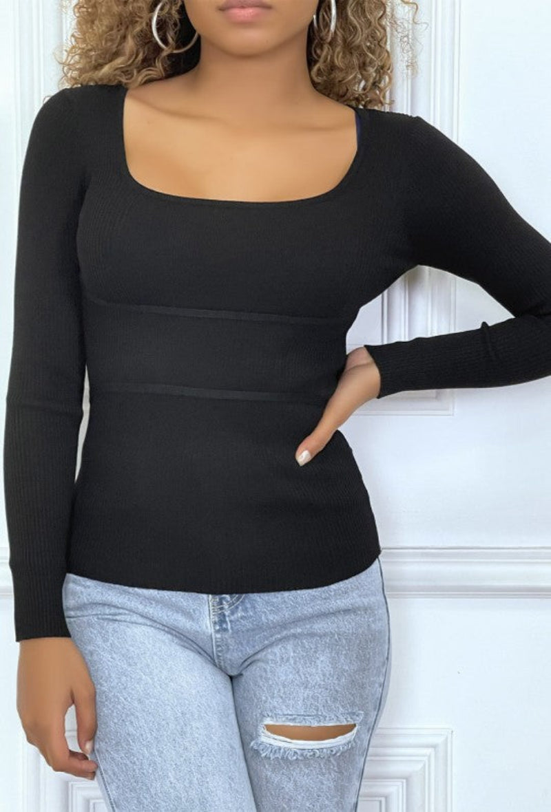 Pull à deux bandes - Image 1