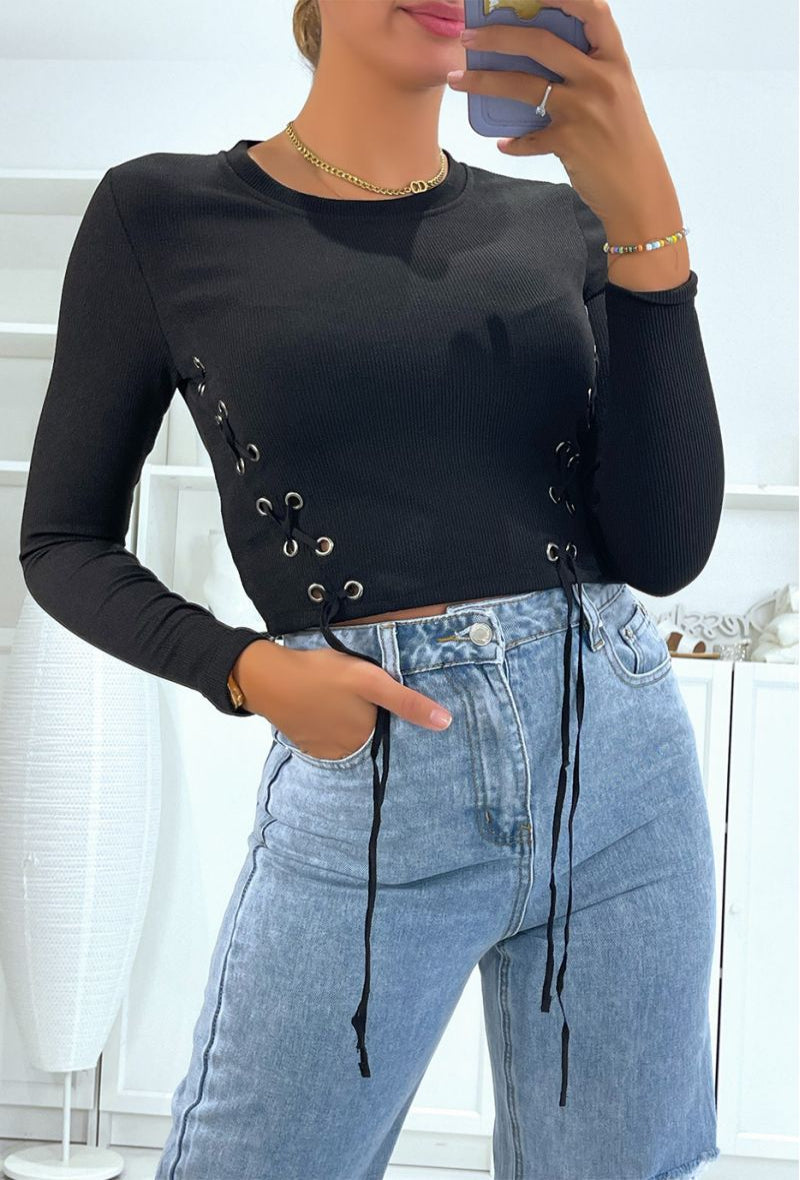 Pull à lacets - Image 1