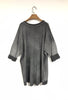 Pull confortable de couleur gris Les pépites de Christelle