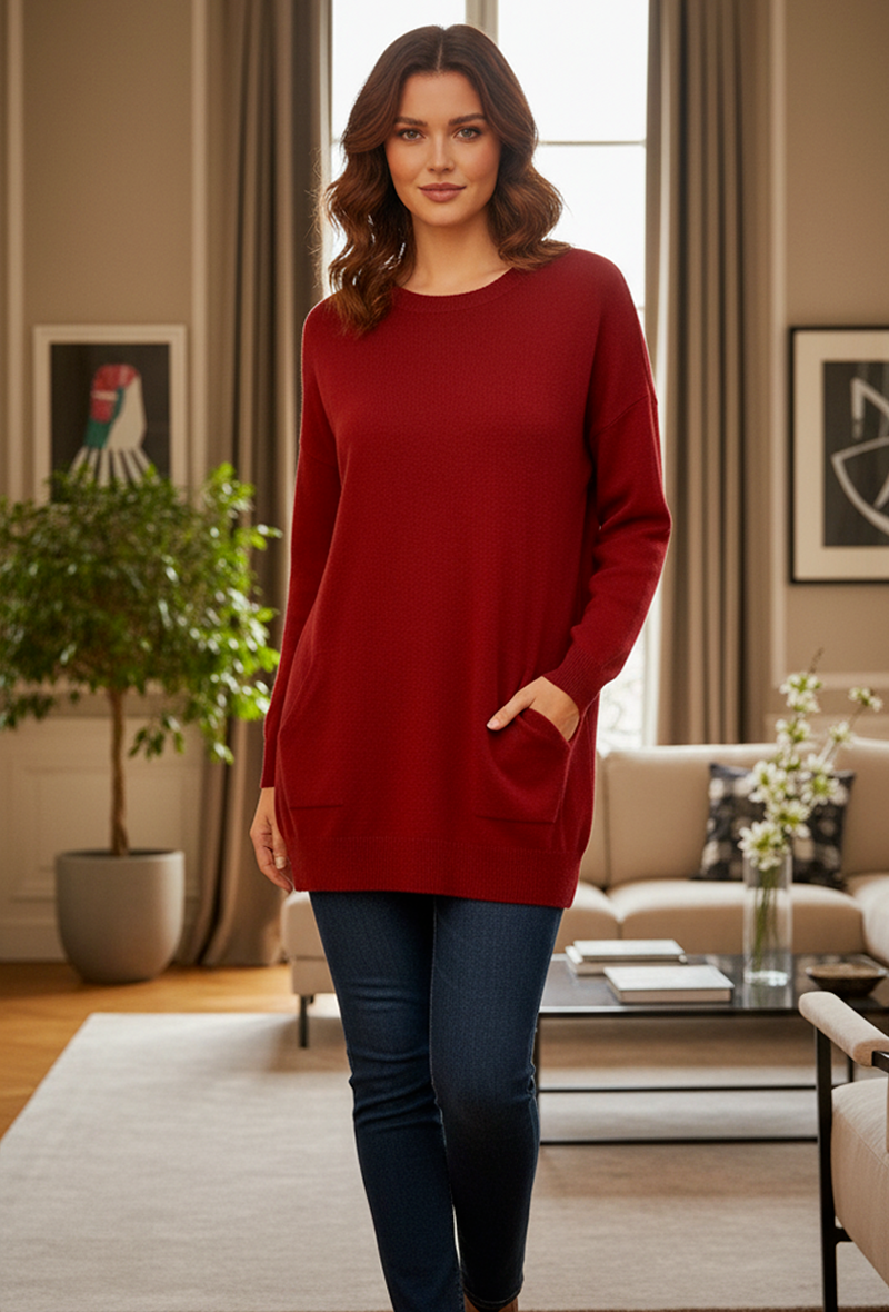 Pull Luxe avec Poches