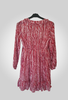 Robe fluide de couleur  rose vif Les pépites de Christelle