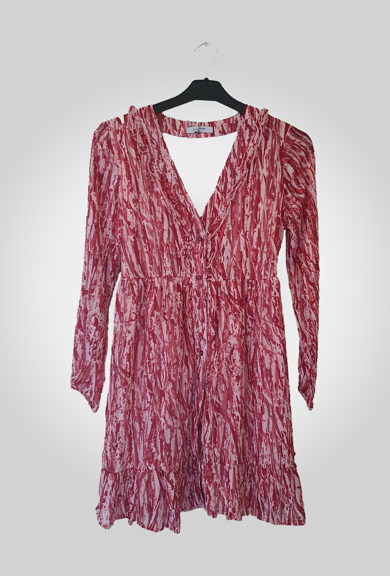 Robe Fluide Rose - Image 1