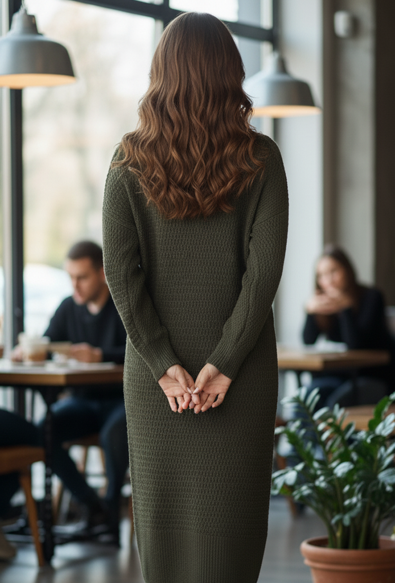 Robe Longue en Maille