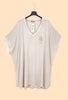 T-shirt de couleur beige 
Les pépites de Christelle