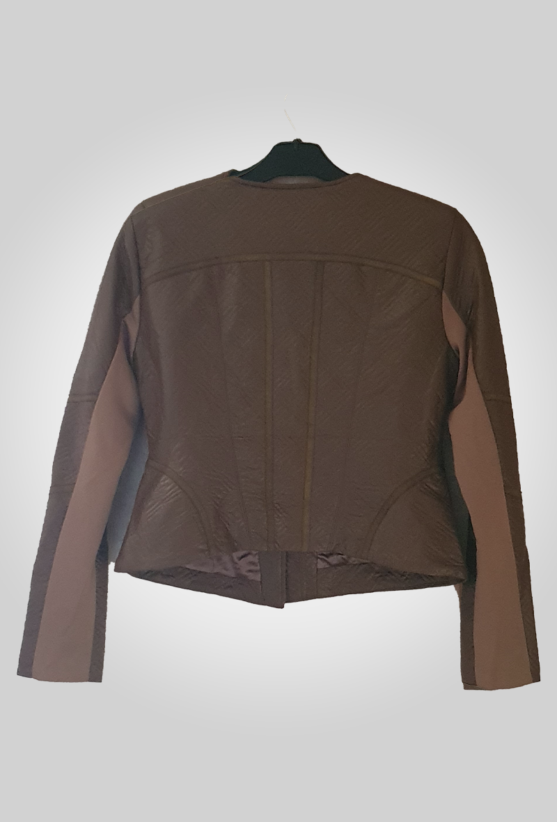 Veste Zippée Croisée