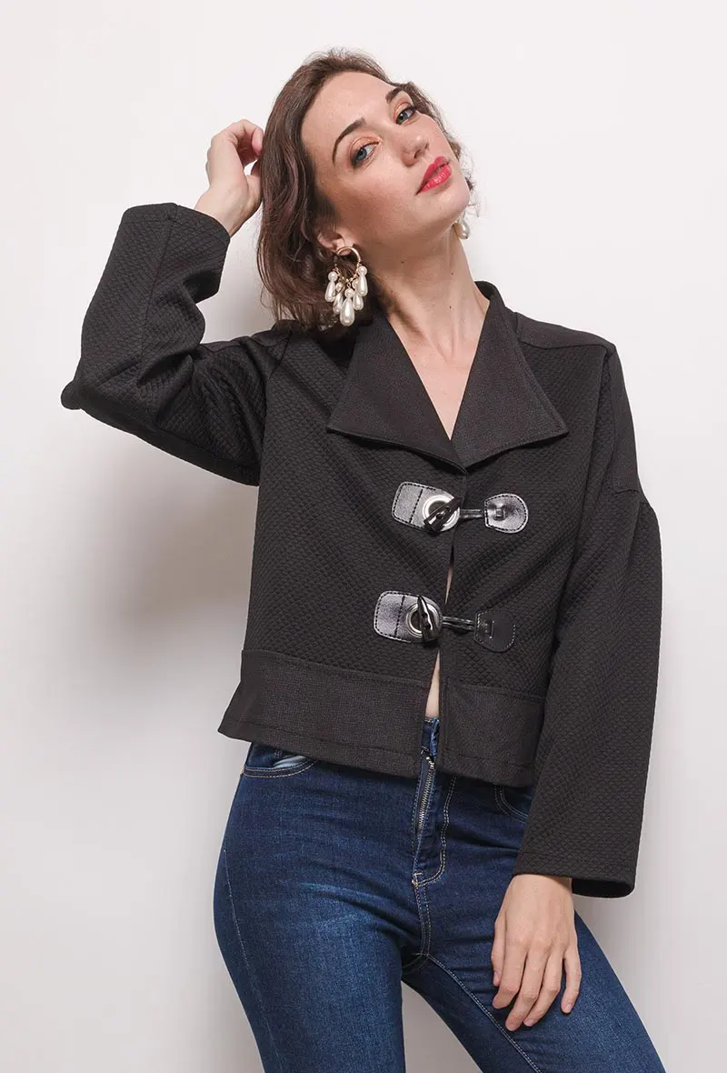 Veste bi matière - Image 1
